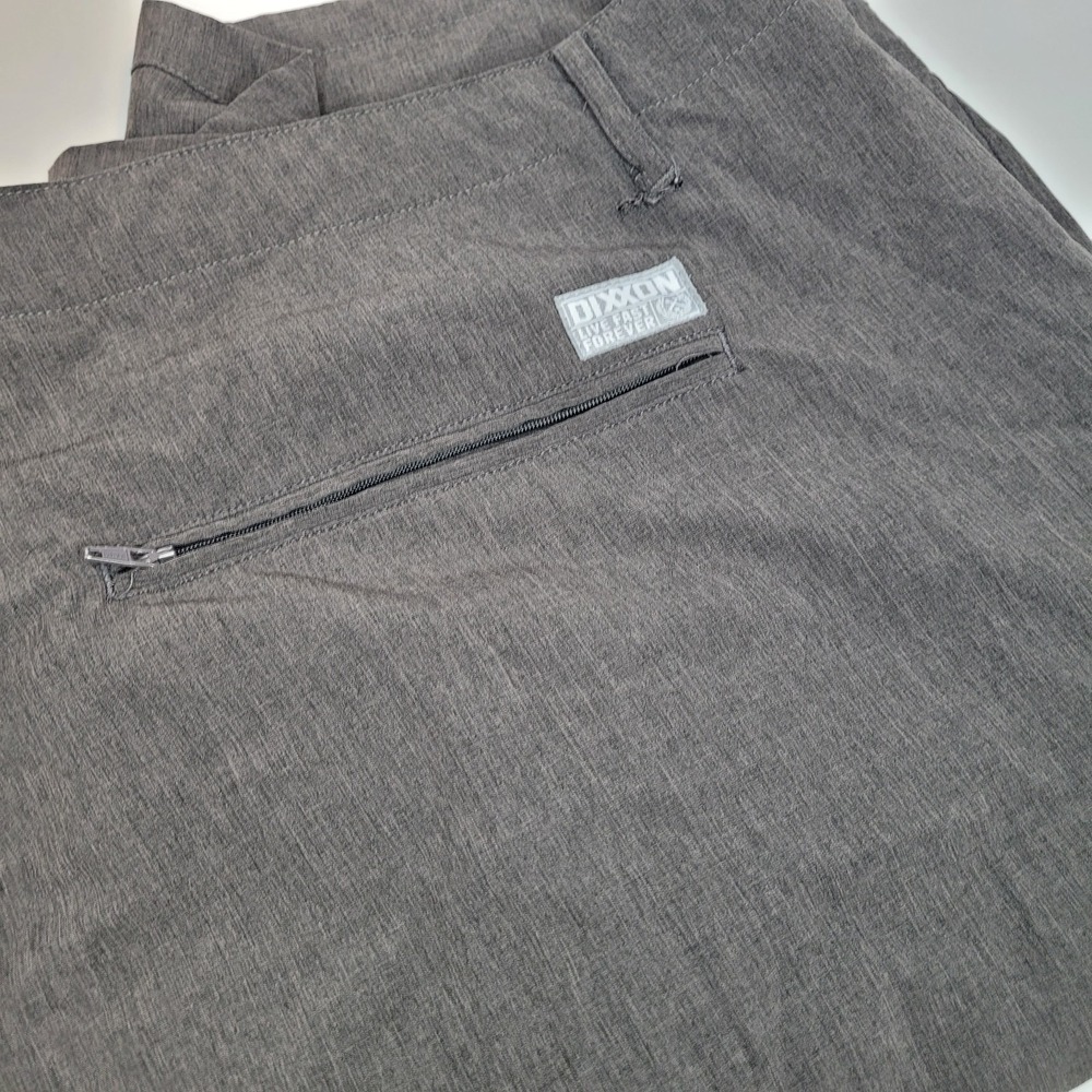 Dixxon‎ Shorts Mens 48 (fit 50/Read) Gray Stretch Performance Hybrid Chinos Golf